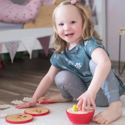  -  Houten Stapelspel Appel-Small Foot Sale