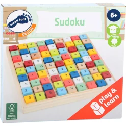  -  Houten Sudoku Spel Kleur, 82dlg.>Small Foot Outlet