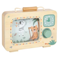 - Houten Televisie Muziekdoos Safari FSC-Small Foot Discount