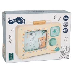 - Houten Televisie Muziekdoos Safari FSC-Small Foot Discount