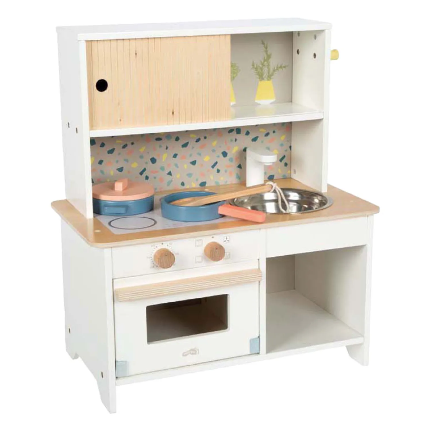 - Houten Terrazzo Speelkeuken Compact>Small Foot