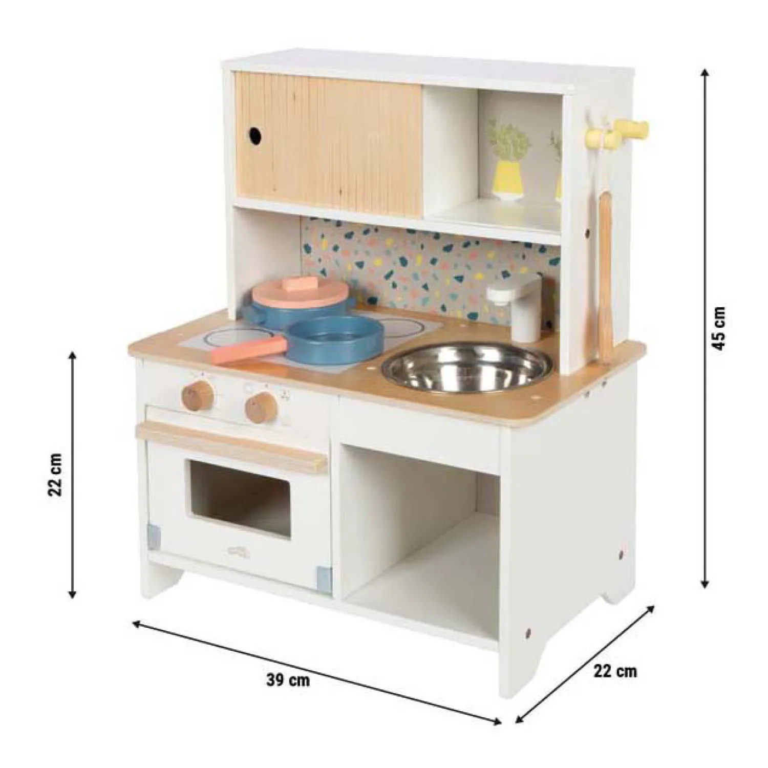 - Houten Terrazzo Speelkeuken Compact>Small Foot