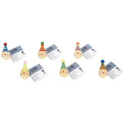 - Houten Tol Clown - 6st.>Small Foot Clearance