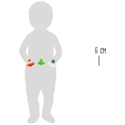 Small Foot - Houten Tol Kerst New