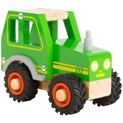 - Houten Tractor Groen-Small Foot Online