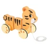 - Houten Trekdier Tijger Safari FSC-Small Foot Outlet