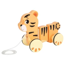 - Houten Trekdier Tijger Safari FSC-Small Foot Outlet