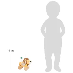 - Houten Trekfiguur met Motoriekspiraal Safari><noscript><img width=