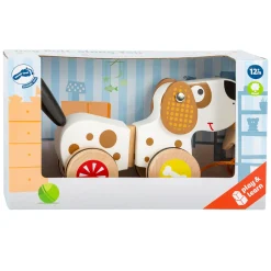 - Houten Trekfiguur Hond-Small Foot Sale