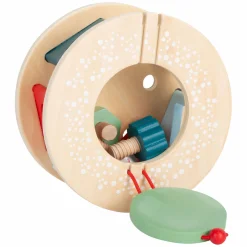 Small Foot - Houten Trekfiguur Vormenstoof Slak, 6dlg. Discount