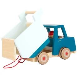 - Houten Trekfiguur Kiepvrachtwagen><noscript><img width=