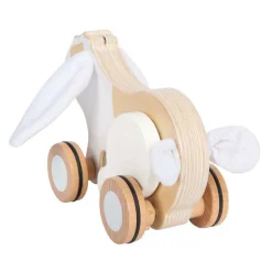 Small Foot - Houten Trekkonijn met Knisperende Oren Sale