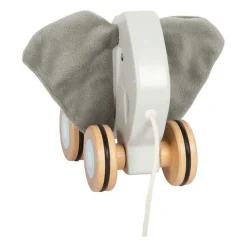 Small Foot - Houten Trekolifant met Knisperende Oren Outlet