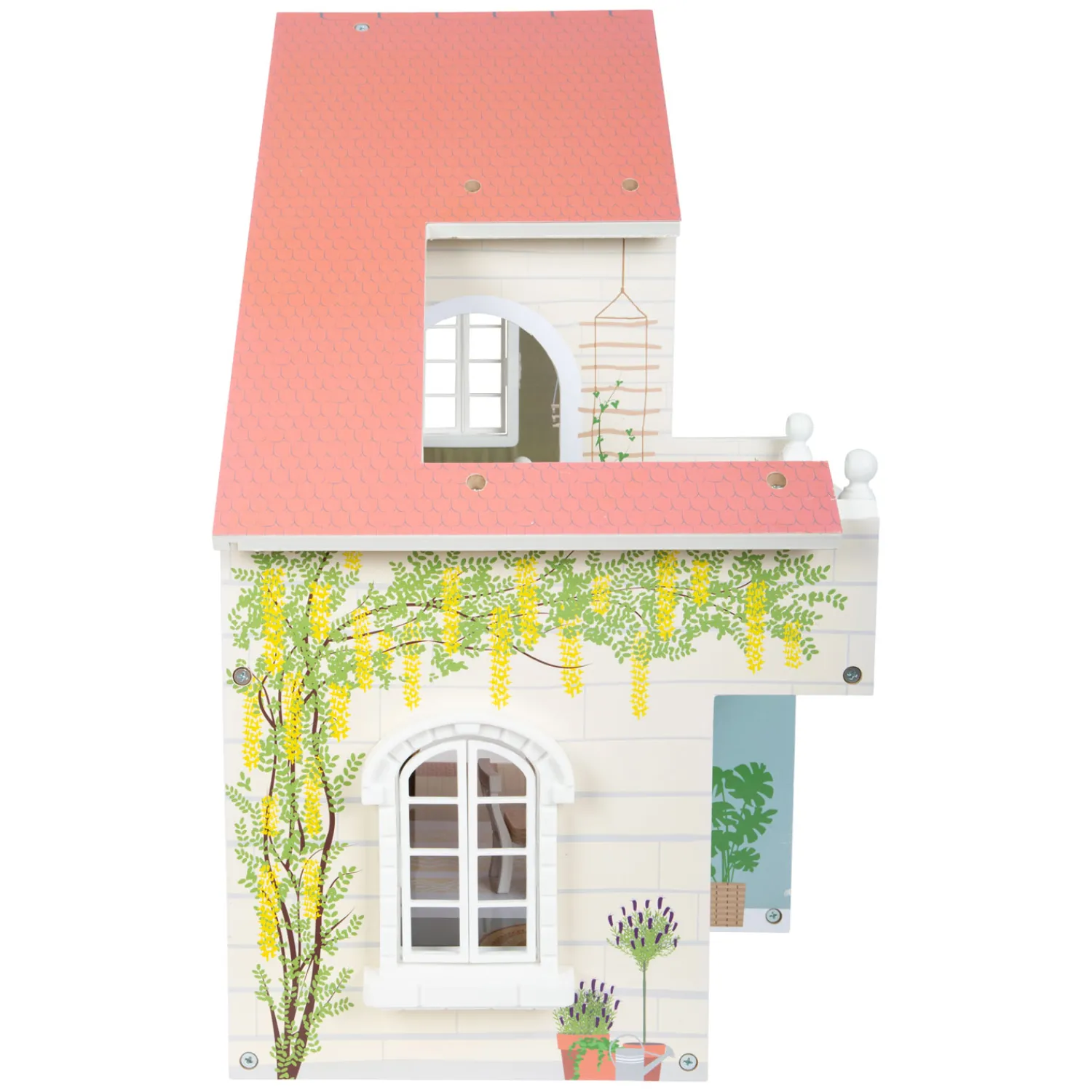 - Houten Urban Villa Poppenhuis met Meubeltjes, 9dlg.>Small Foot Discount