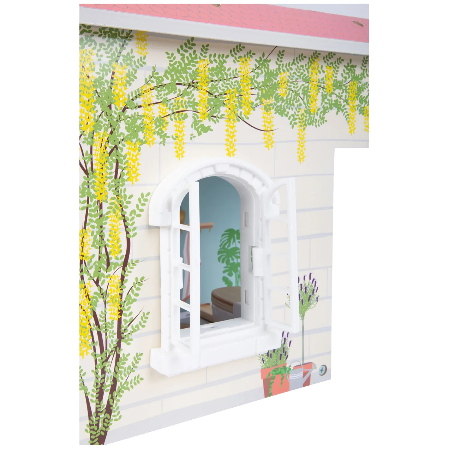 - Houten Urban Villa Poppenhuis met Meubeltjes, 9dlg.>Small Foot Discount