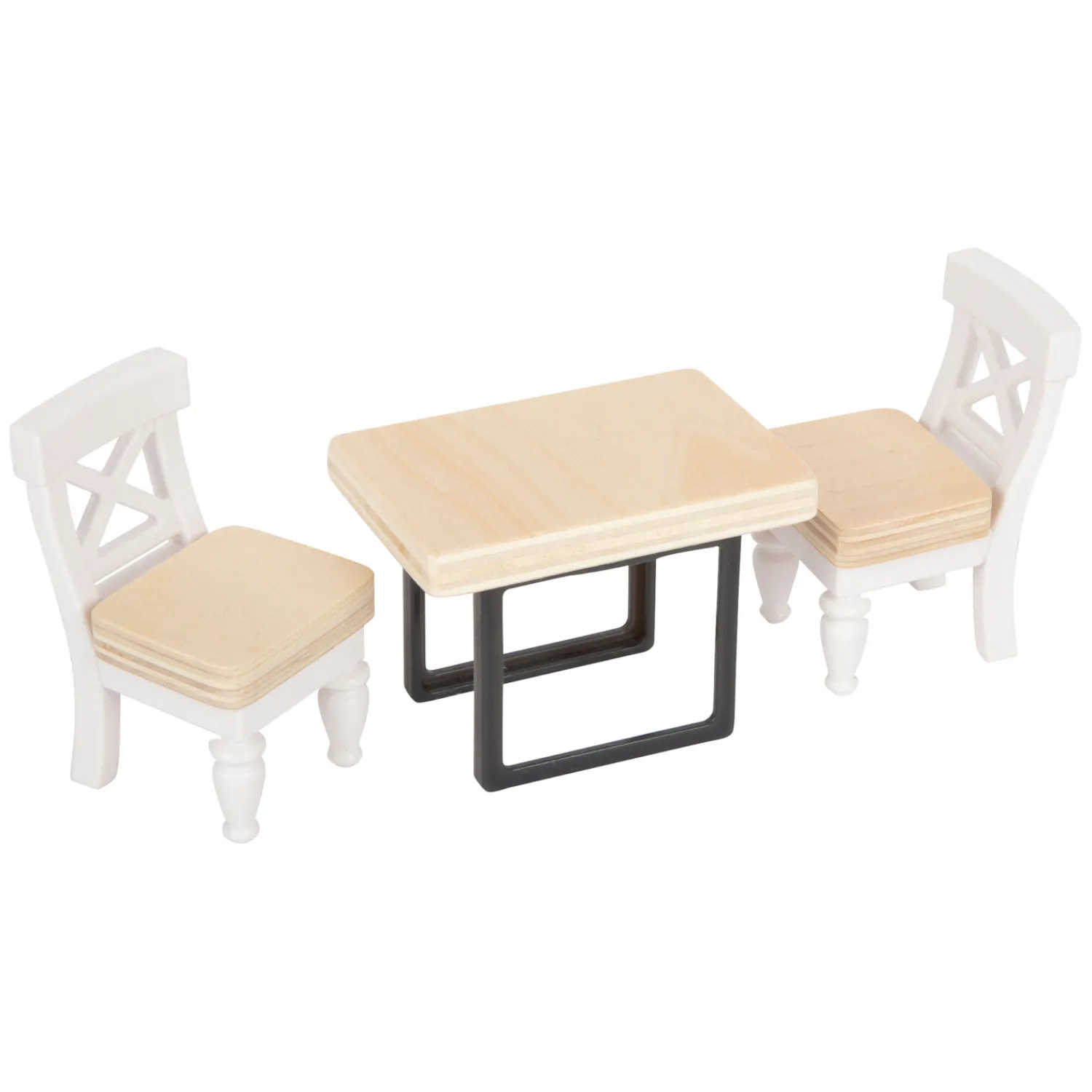 - Houten Urban Villa Poppenhuis met Meubeltjes, 9dlg.>Small Foot Discount