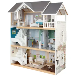 - Houten Urban Villa Poppenhuis met Accessoires, 13dlg.>Small Foot Hot
