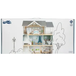 - Houten Urban Villa Poppenhuis met Accessoires, 13dlg.>Small Foot Hot