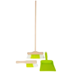 - Houten Veegset met Bezem, 3dlg.><noscript><img width=