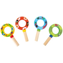 - Houten Vergrootglas Natuur-Small Foot Outlet