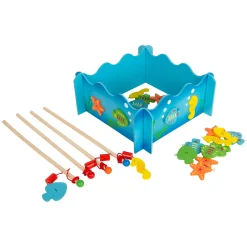 Small Foot - Houten Vishengelspel Oceaan