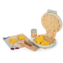 - Houten Wafelijzer Speelset, 10dlg.>Small Foot Hot