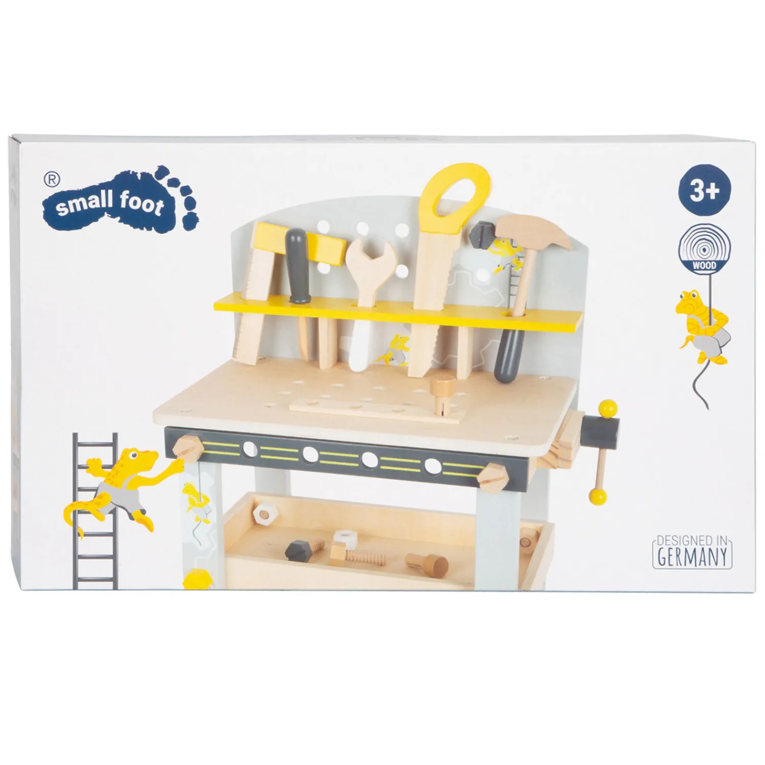 - Houten Werkbank Compact Miniwob, 34dlg.-Small Foot New