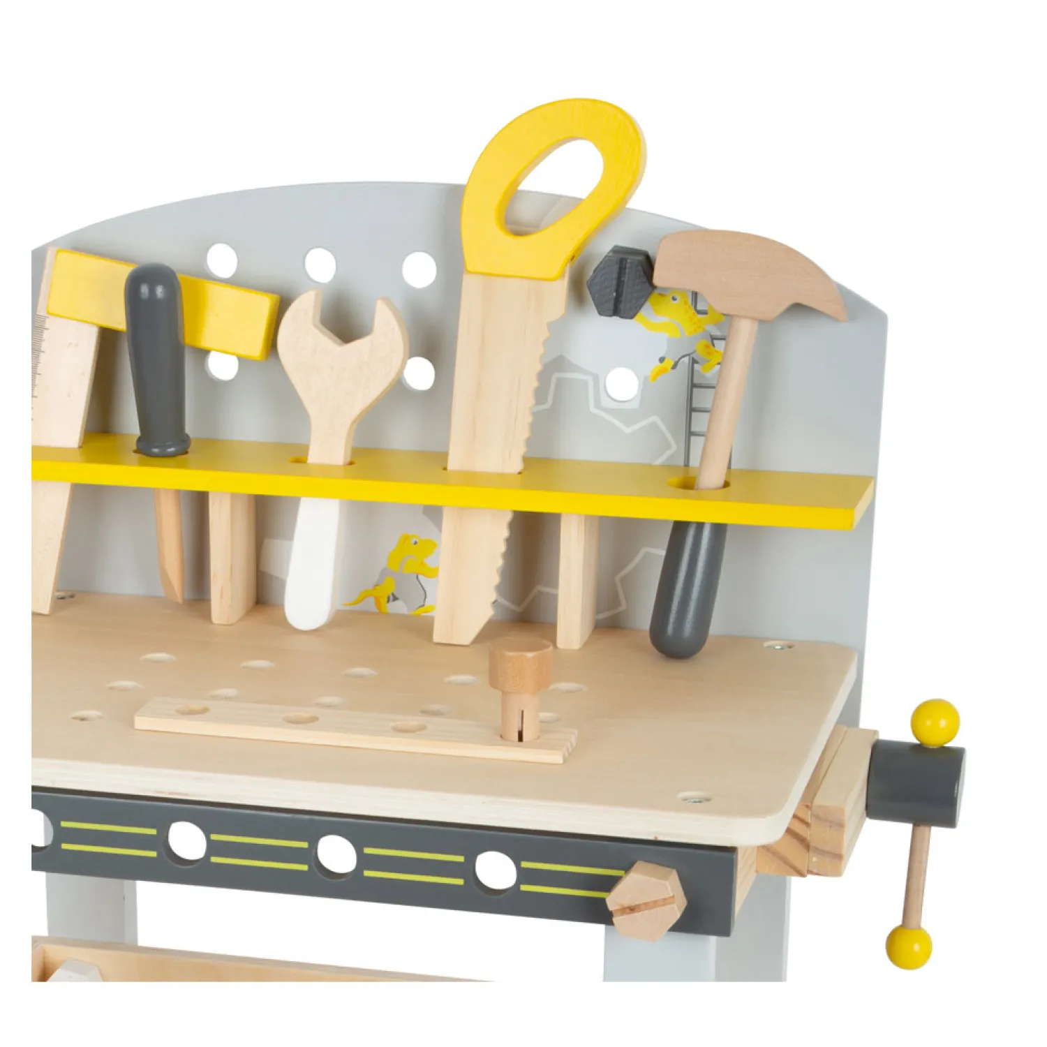 - Houten Werkbank Compact Miniwob, 34dlg.-Small Foot New