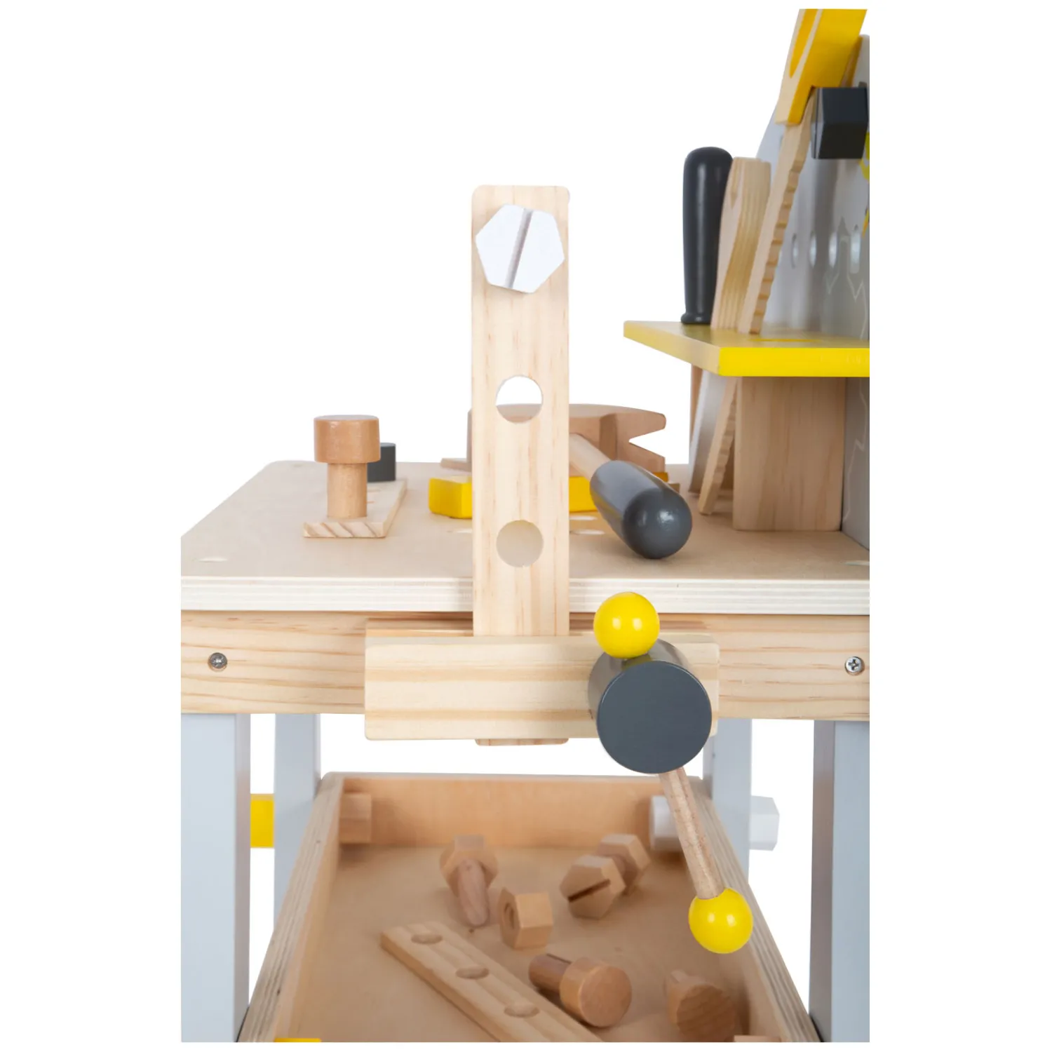 - Houten Werkbank Compact Miniwob, 34dlg.-Small Foot New