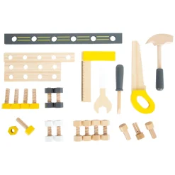 - Houten Werkbank Compact Miniwob, 34dlg.-Small Foot New