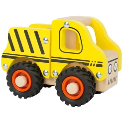 - Houten Werkvoertuig Bouwplaats Geel-Small Foot Online
