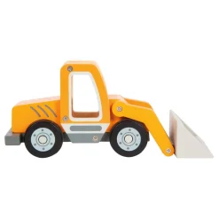 - Houten Wiellader met Shovel-Small Foot Hot