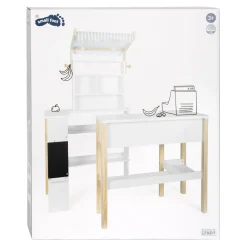 - Houten Winkel Wit Compact-Small Foot New