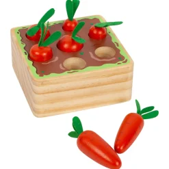 -  Houten Wortel Vormenspel, 8dlg.-Small Foot Discount