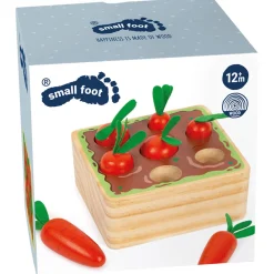  -  Houten Wortel Vormenspel, 8dlg.-Small Foot Discount