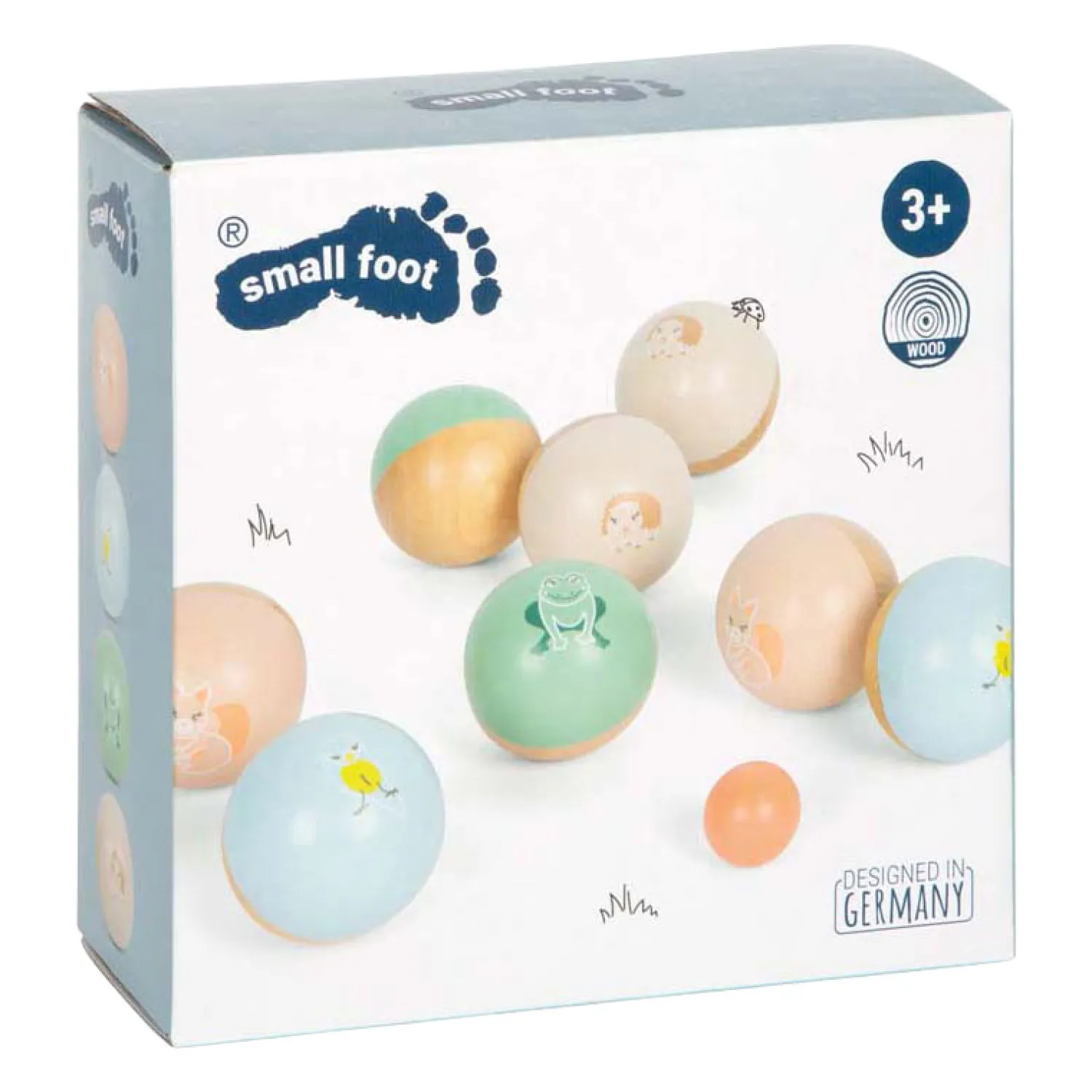Small Foot - Jeu de boules Garden Buddies - 8st.