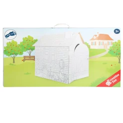 - Kartonnen Speelhuis Boerderij, 87x71x88cm-Small Foot