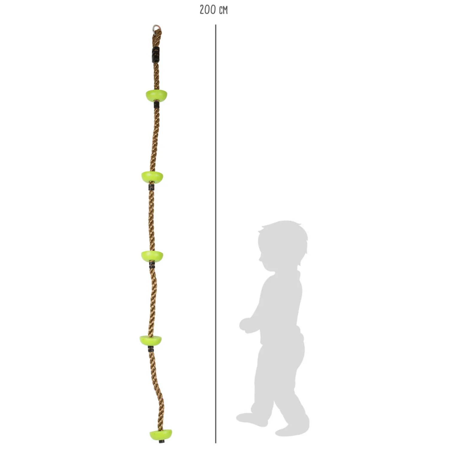 - Klimtouw Groen, 200cm>Small Foot Sale