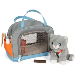 Small Foot - Knuffel Kat met Draagtas en Verzorgingsset Online