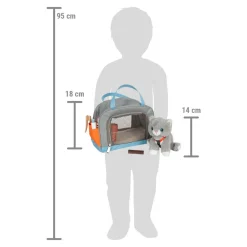 Small Foot - Knuffel Kat met Draagtas en Verzorgingsset Online
