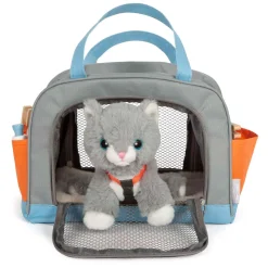 Small Foot - Knuffel Kat met Draagtas en Verzorgingsset Online