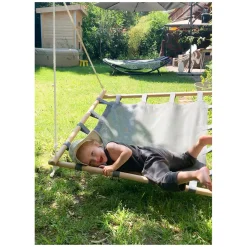 Small Foot - Nestschommel met Houten Frame, 100x100cm Outlet