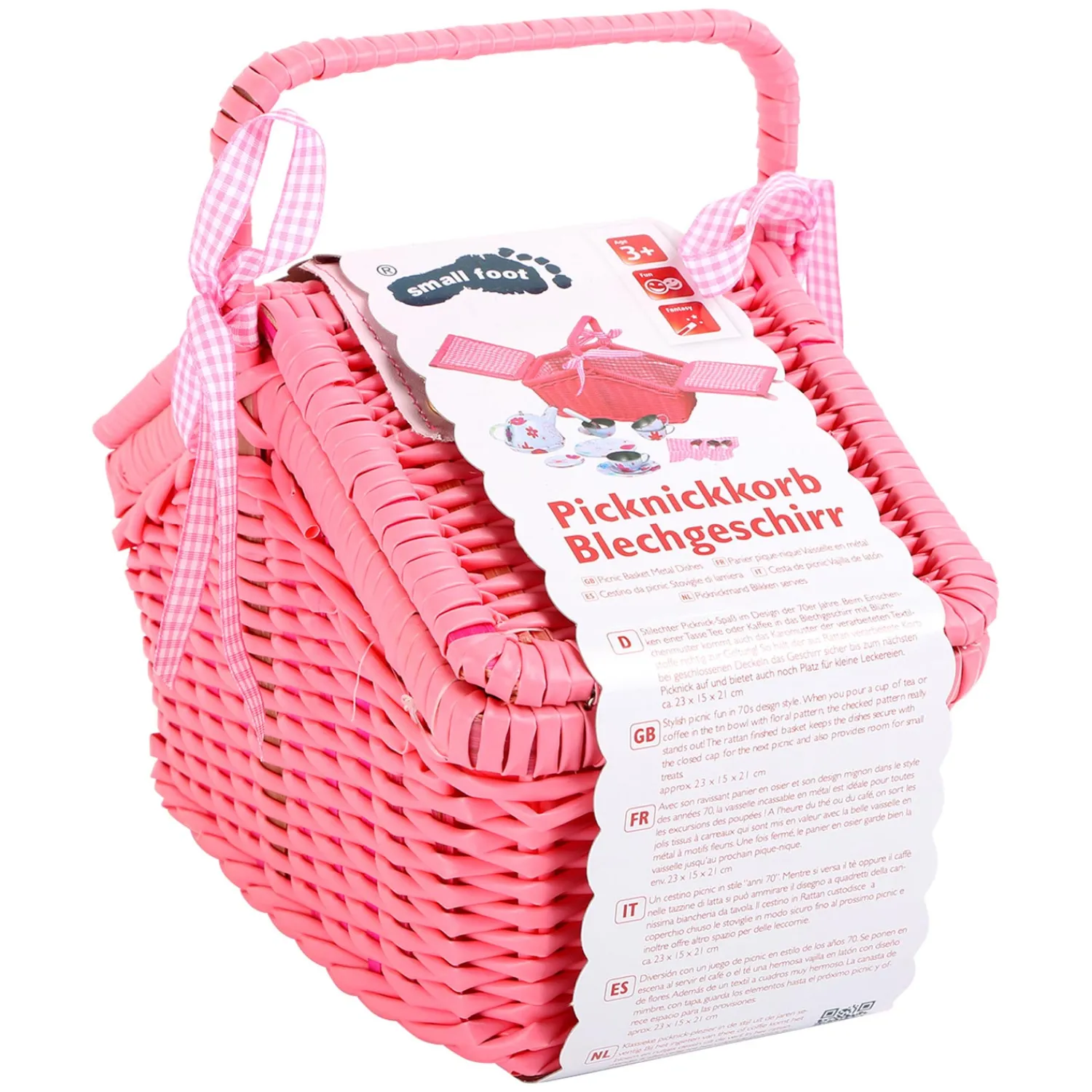 - Picknickmand met Servies>Small Foot New