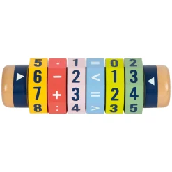 Small Foot  -  Rollende Rekenmachine Hout 1x1 Outlet