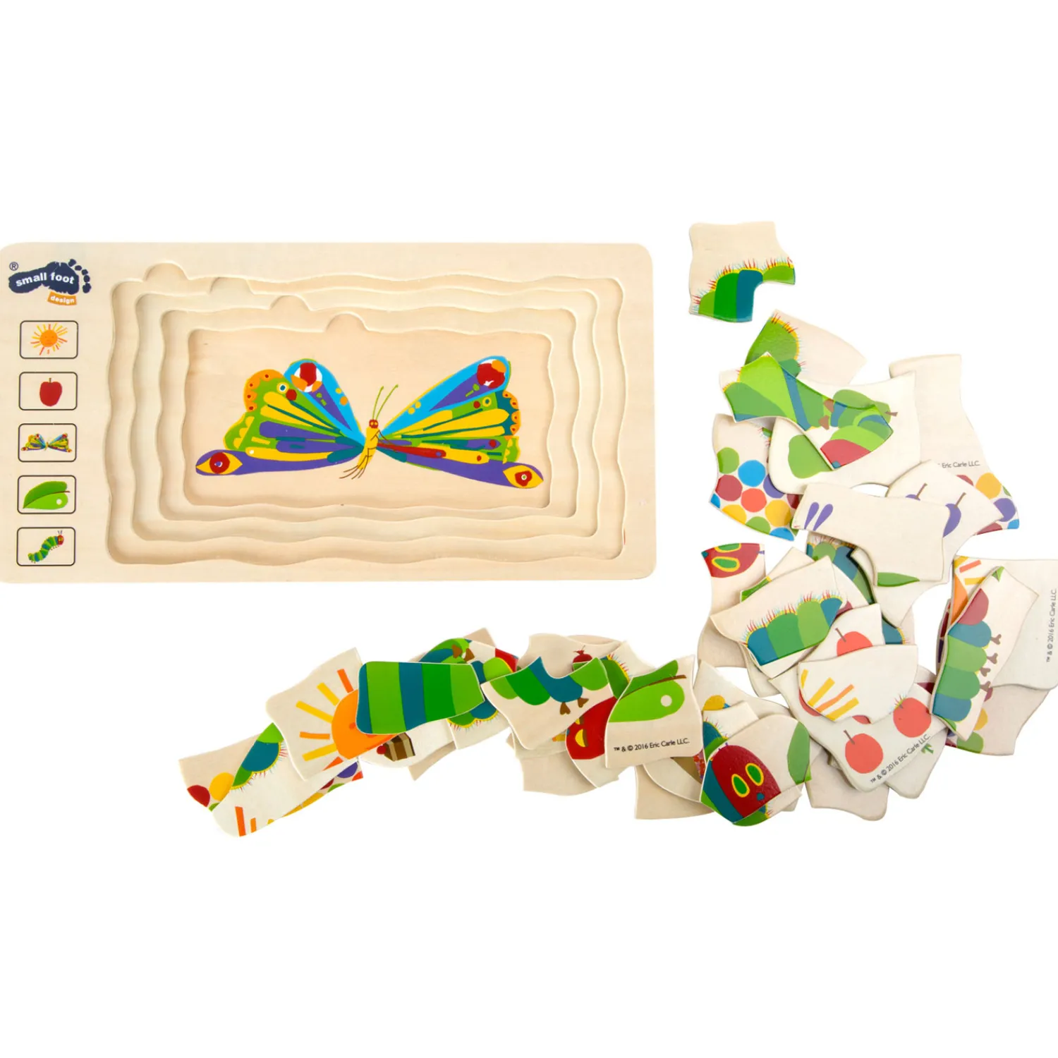 - Rupsje Nooitgenoeg Lagenpuzzel, 36dlg.>Small Foot Clearance