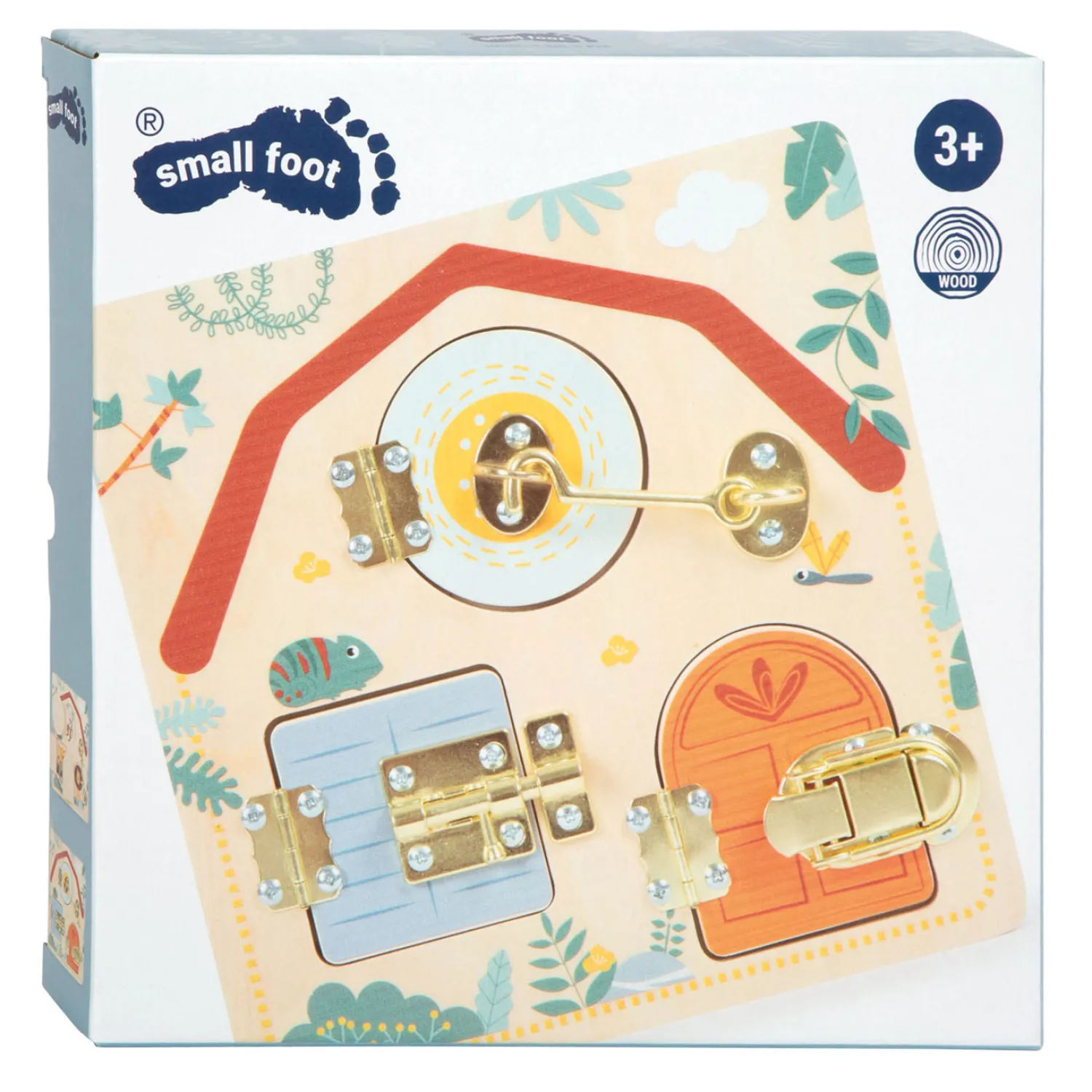 - Sloten en Grendels Motorische Activiteitenbord Safari-Small Foot Online