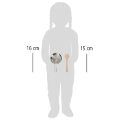 Small Foot  -  Speel Kookset met Schort, 9dlg. Best