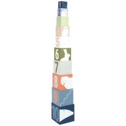 Small Foot - Stapelblokken Karton Arctic, 10dlg.