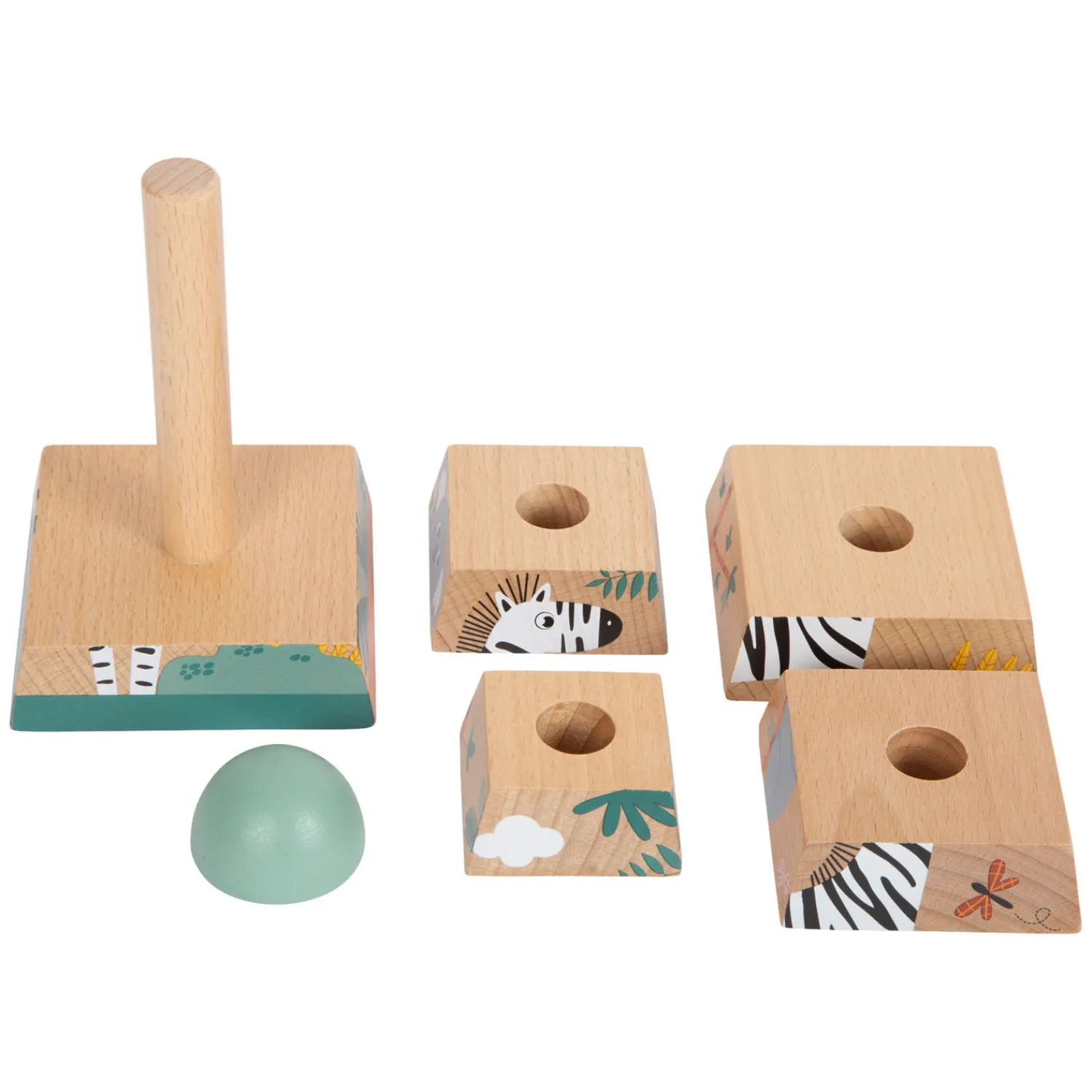 - Stapeltoren Safari, 6dlg.>Small Foot