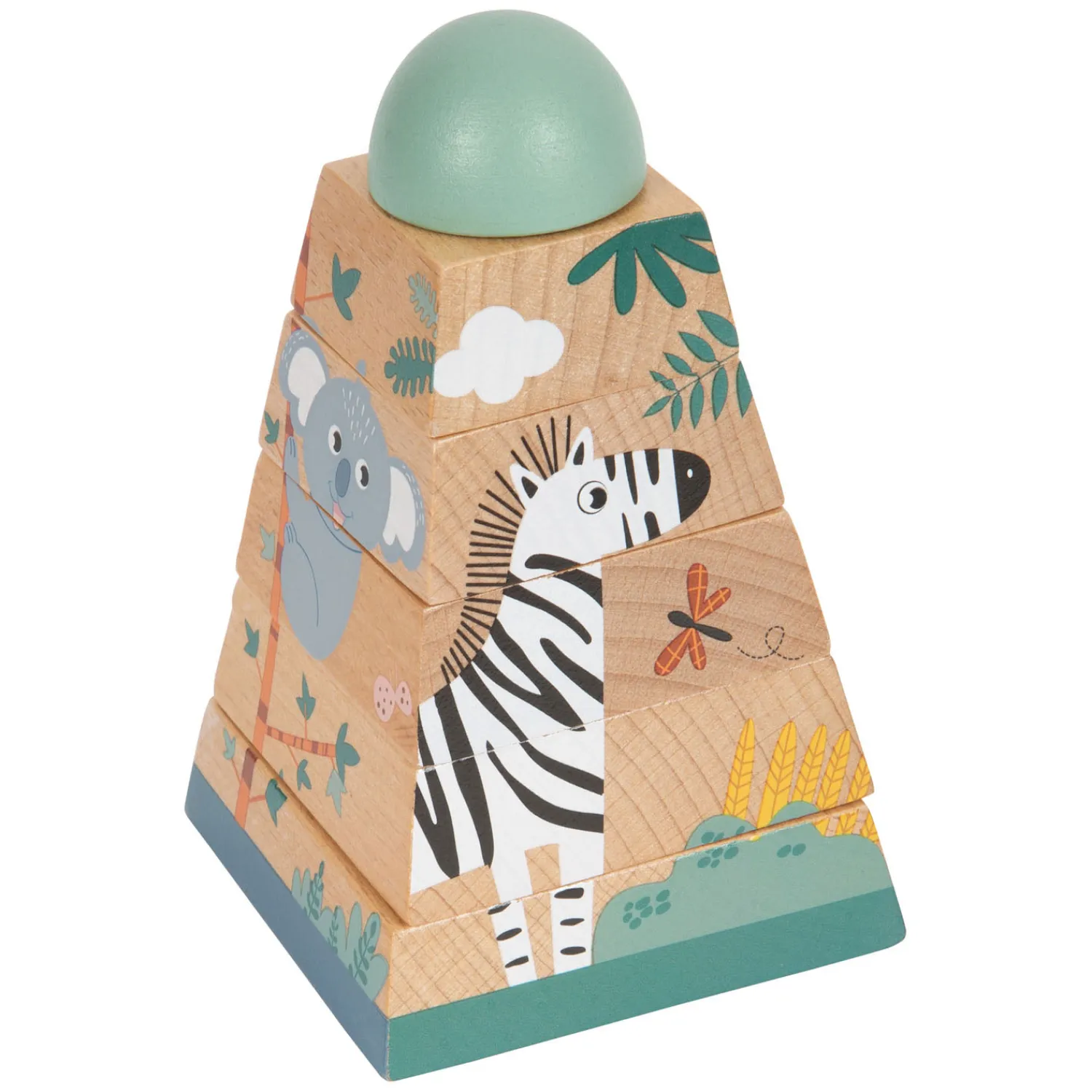 - Stapeltoren Safari, 6dlg.>Small Foot